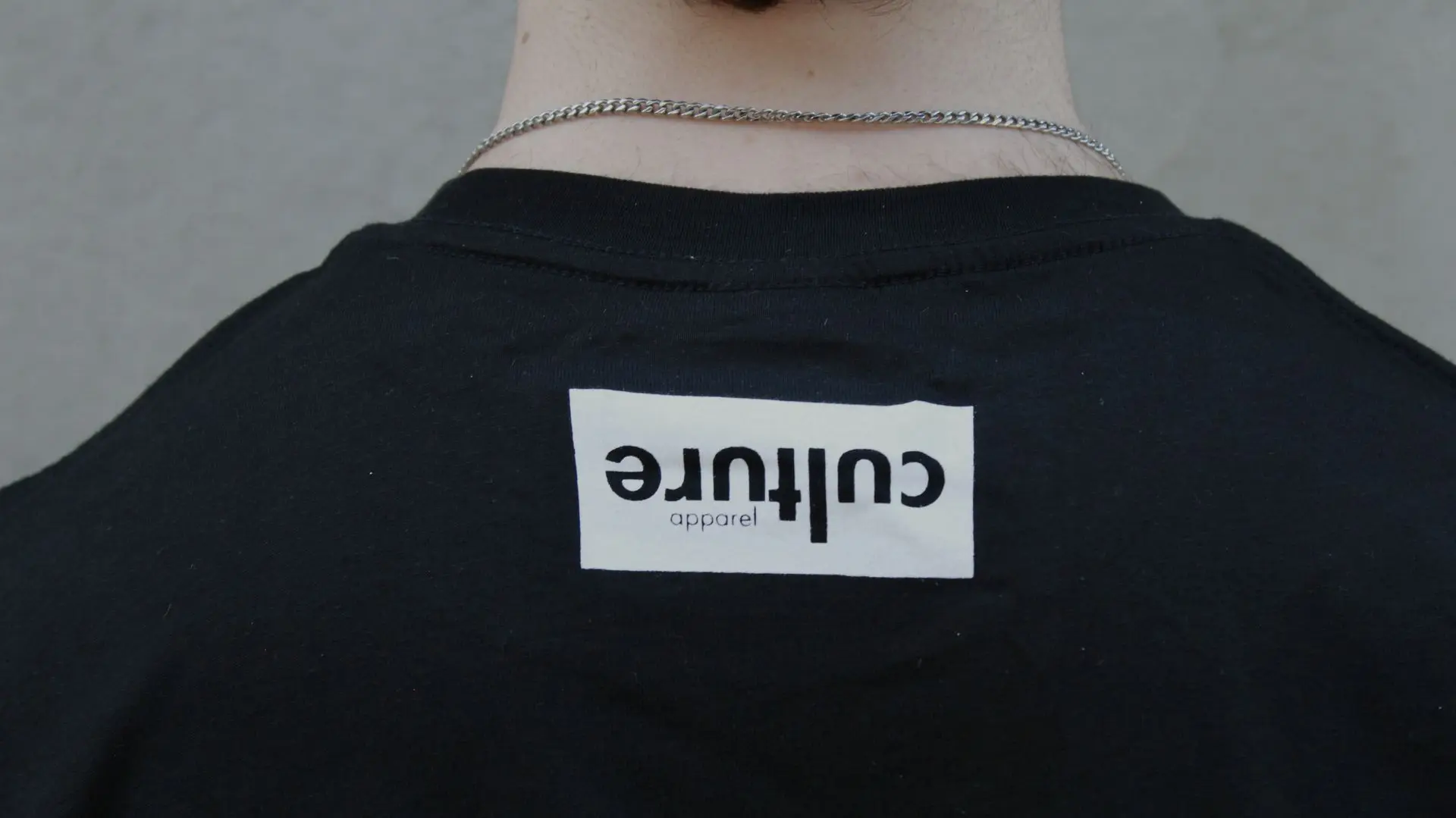 Guy wearing THE FREE SPEECH SHIRT